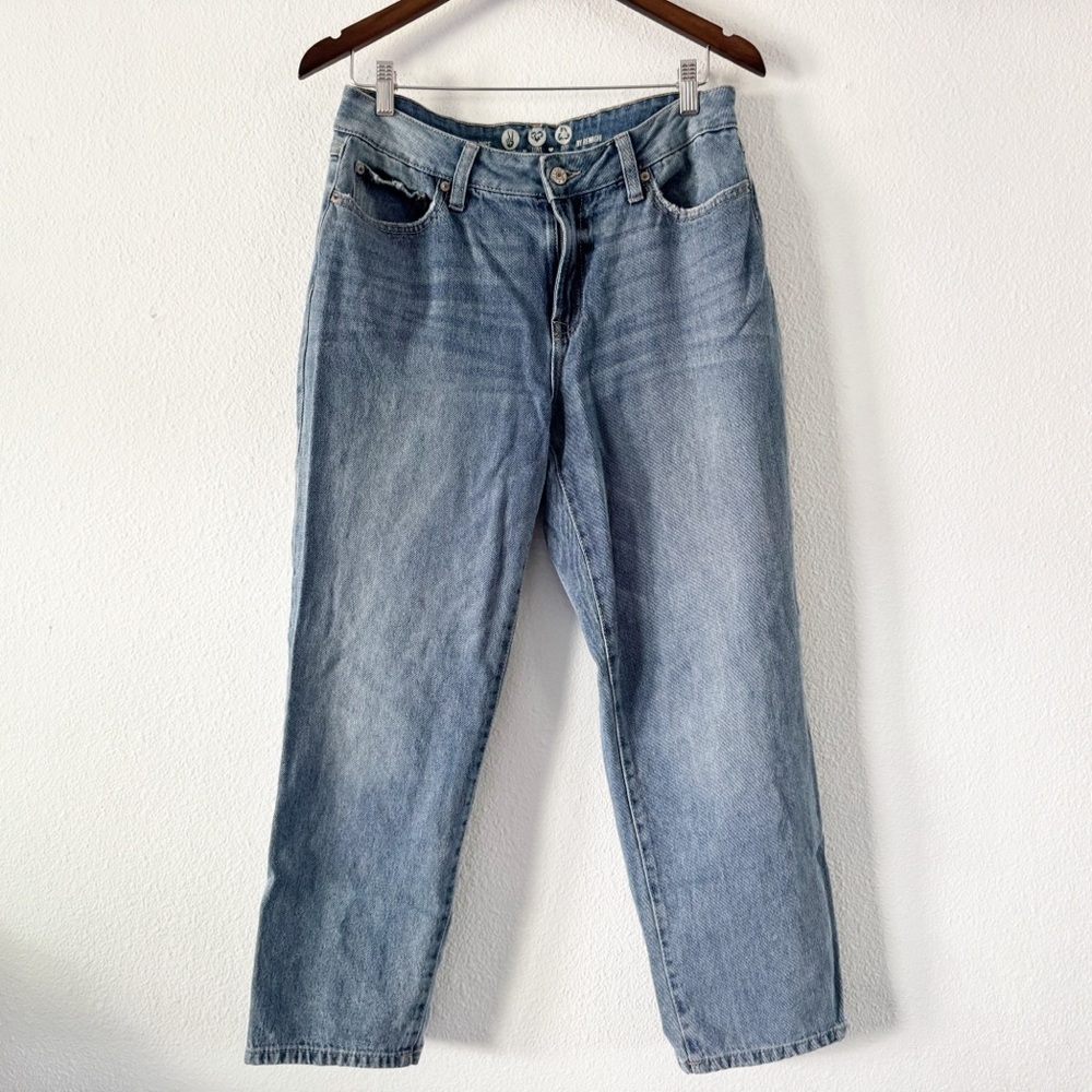 Rewash High Rise Jeans Y2K Streetwear 9/29 Trendy Juniors Distressed